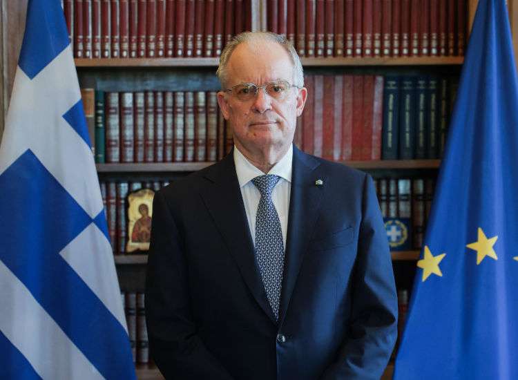 Konstantinos Tasoulas Proedros Dimokratias