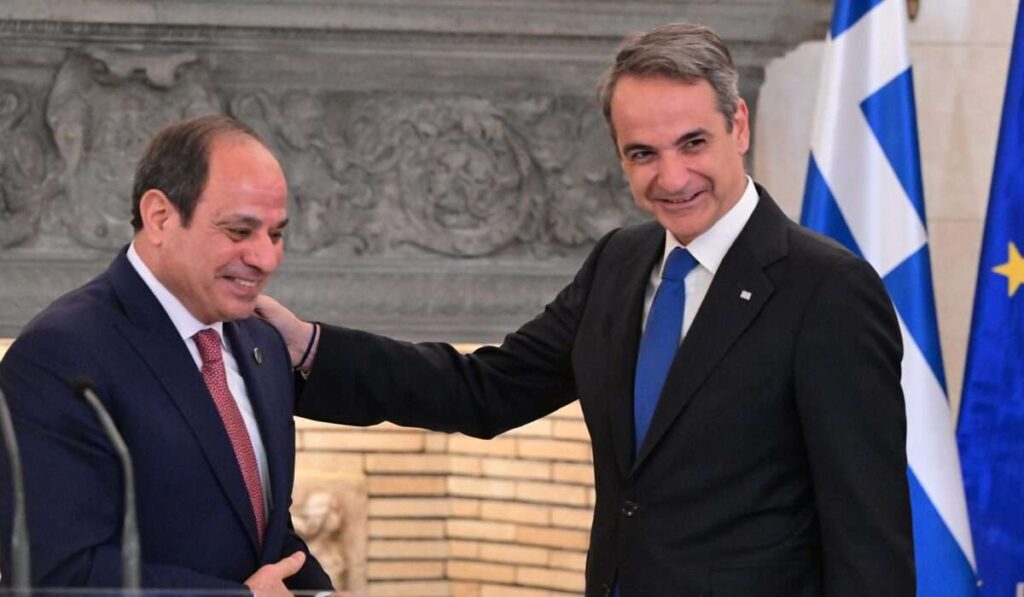[377749] ΣΥΝΕΔΡΙΑΣΗ ΤΟΥ ΑΝΩΤΑΤΟΥ ΣΥΜΒΟΥΛΙΟΥ ΣΥΝΕΡΓΑΣΙΑΣ ΕΛΛΑΔΑΣ ΑΙΓΥΠΤΟΥ (ΤΑΤΙΑΝΑ ΜΠΟΛΑΡΗ/EUROKINISSI)