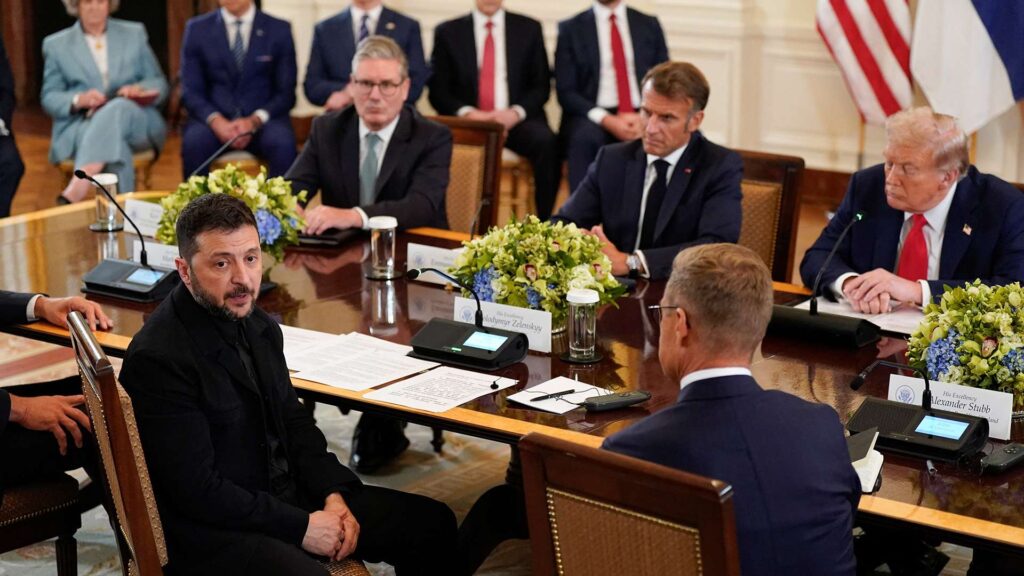 2025 08 18T193527Z 363448487 RC2U9GAW3XN4 RTRMADP 3 UKRAINE CRISIS SUMMIT