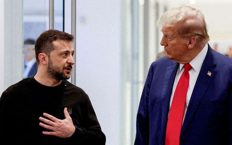 Trump zelensky REUTERS Shannon Stapleton 768x480