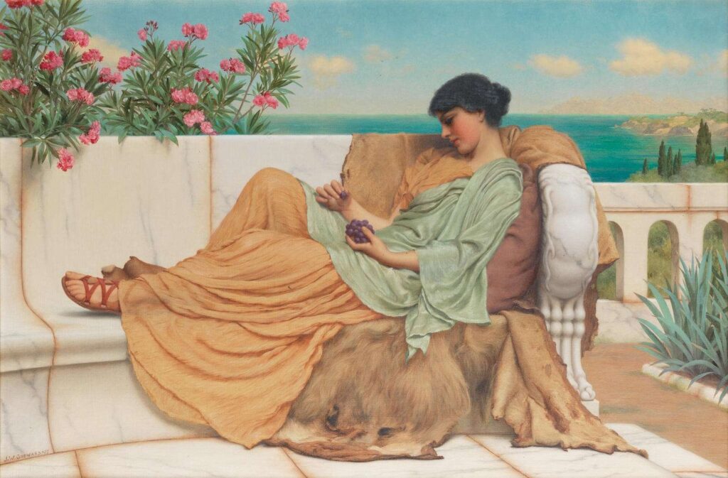 Dolce far Niente by John William Godward