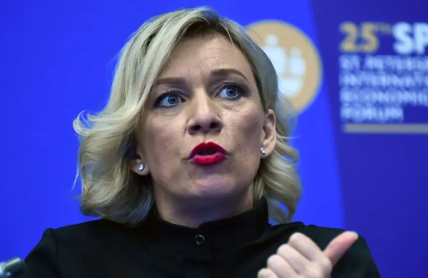 2194618 russian foreign ministry spokeswoman maria zakharova