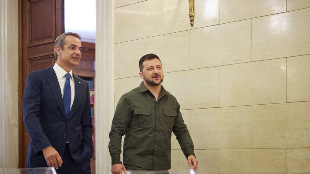 Xrwma mitsotakis zelensky