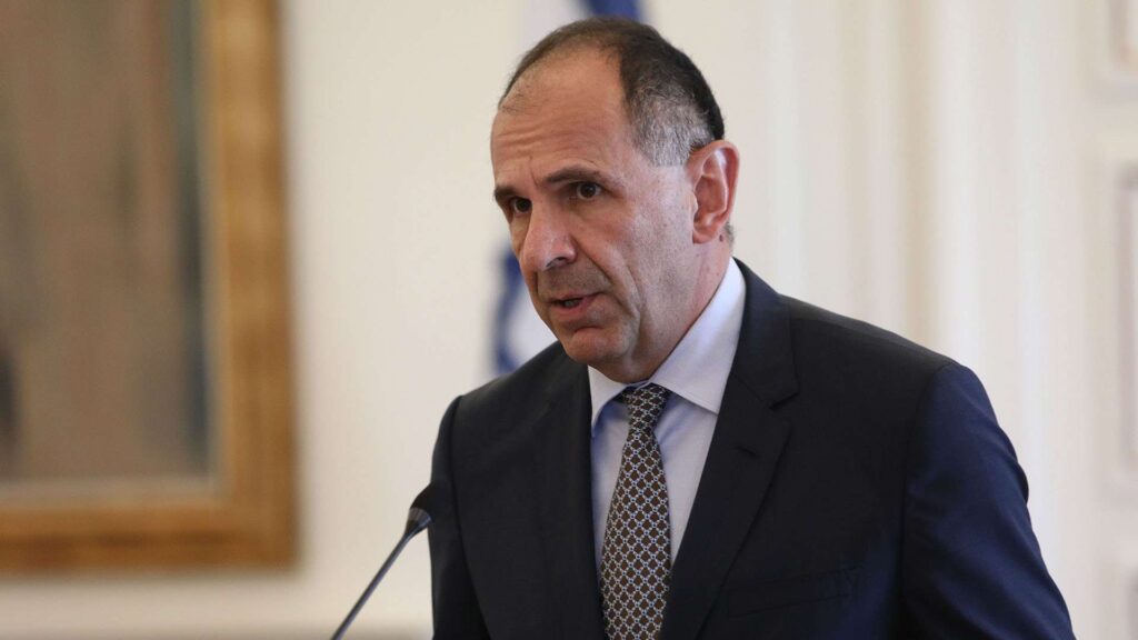 ΣΥΝΑΝΤΗΣΗ ΤΟΥ ΥΠΟΥΡΓΟΥ ΕΞΩΤΕΡΙΚΩΝ ΓΕΩΡΓΙΟΥ ΓΕΡΑΠΕΤΡΙΤΗ ΜΕ ΤΟΝ ΥΠΟΥΡΓΟ ΕΞΩΤΕΡΙΚΩΝ ΤΟΥ ΙΣΡΑΗΛ ΕΛΙ ΚΟΕΝ