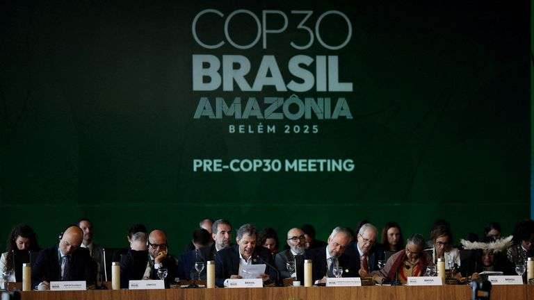 Skynews cop30 brazil belem