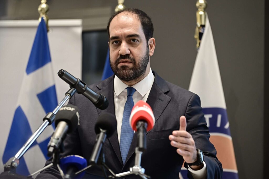 [376470] ΤΕΛΕΤΗ ΠΑΡΑΔΟΣΗΣ ΠΑΡΑΛΑΒΗΣ ΣΤΟ ΥΠΟΥΡΓΕΙΟ ΚΛΙΜΑΤΙΚΗΣ ΚΡΙΣΗΣ ΚΑΙ ΠΟΛΙΤΙΚΗΣ ΠΡΟΣΤΑΣΙΑΣ (ΜΙΧΑΛΗΣ ΚΑΡΑΓΙΑΝΝΗΣ/EUROKINISSI)