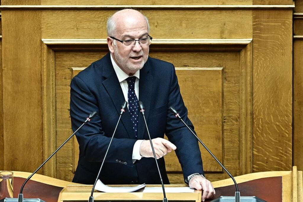 [376214] ΣΥΖΗΤΗΣΗ ΣΤΗΝ ΟΛΟΜΕΛΕΙΑ ΤΗΣ ΒΟΥΛΗΣ ΓΙΑ ΤΗΝ ΣΥΣΤΑΣΗ ΠΡΟΑΝΑΚΡΙΤΙΚΗΣ ΕΠΙΤΡΟΠΗΣ ΓΙΑ ΤΟΝ ΠΡΩΗΝ ΥΦΥΠΟΥΡΓΟ ΧΡΗΣΤΟ ΤΡΙΑΝΤΟΠΟΥΛΟ (ΜΙΧΑΛΗΣ ΚΑΡΑΓΙΑΝΝΗΣ/EUROKINISSI)