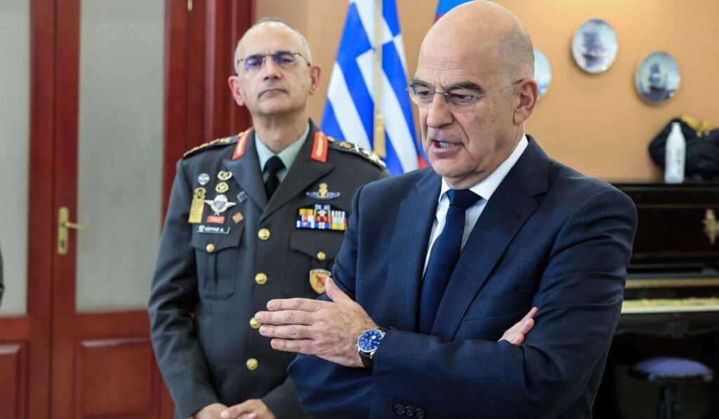 [366905] ΣΥΝΑΝΤΗΣΗ ΤΟΥ Α/ΓΕΕΘΑ ΔΗΜΗΤΡΗ ΧΟΥΠΗ ΜΕ ΔΗΜΟΣΙΟΓΡΑΦΟΥΣ (ΓΙΩΡΓΟΣ ΚΟΝΤΑΡΙΝΗΣ/EUROKINISSI)