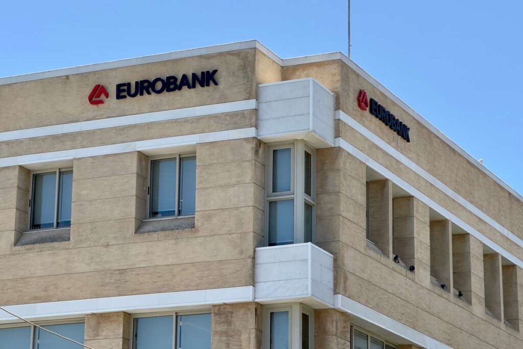 Rhodes,,Greece, ,July,1,,2024:,The,Offices,Of,Eurobank