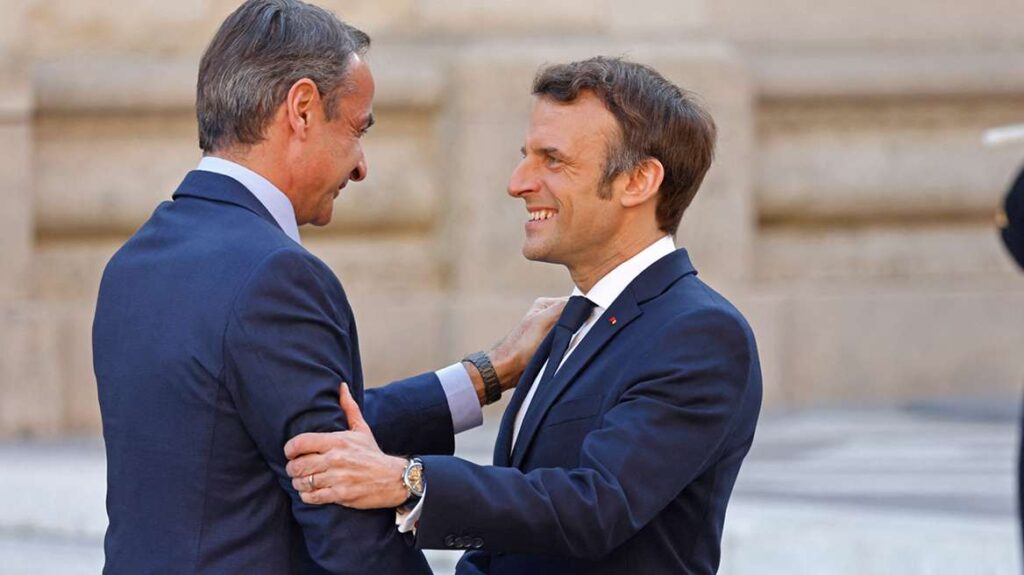 Macron mitsotakis arthro